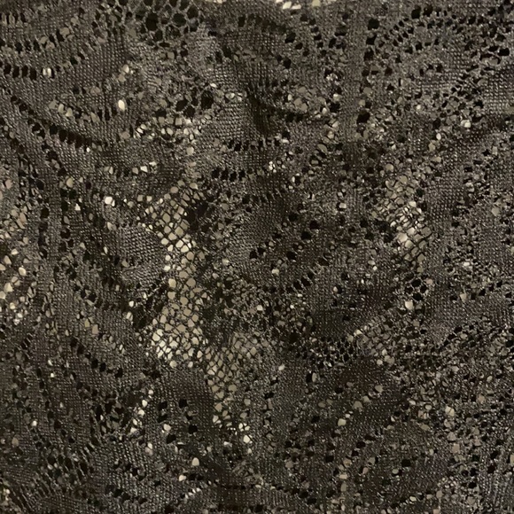 Black Lace Top - Express size Small - Picture 3 of 4
